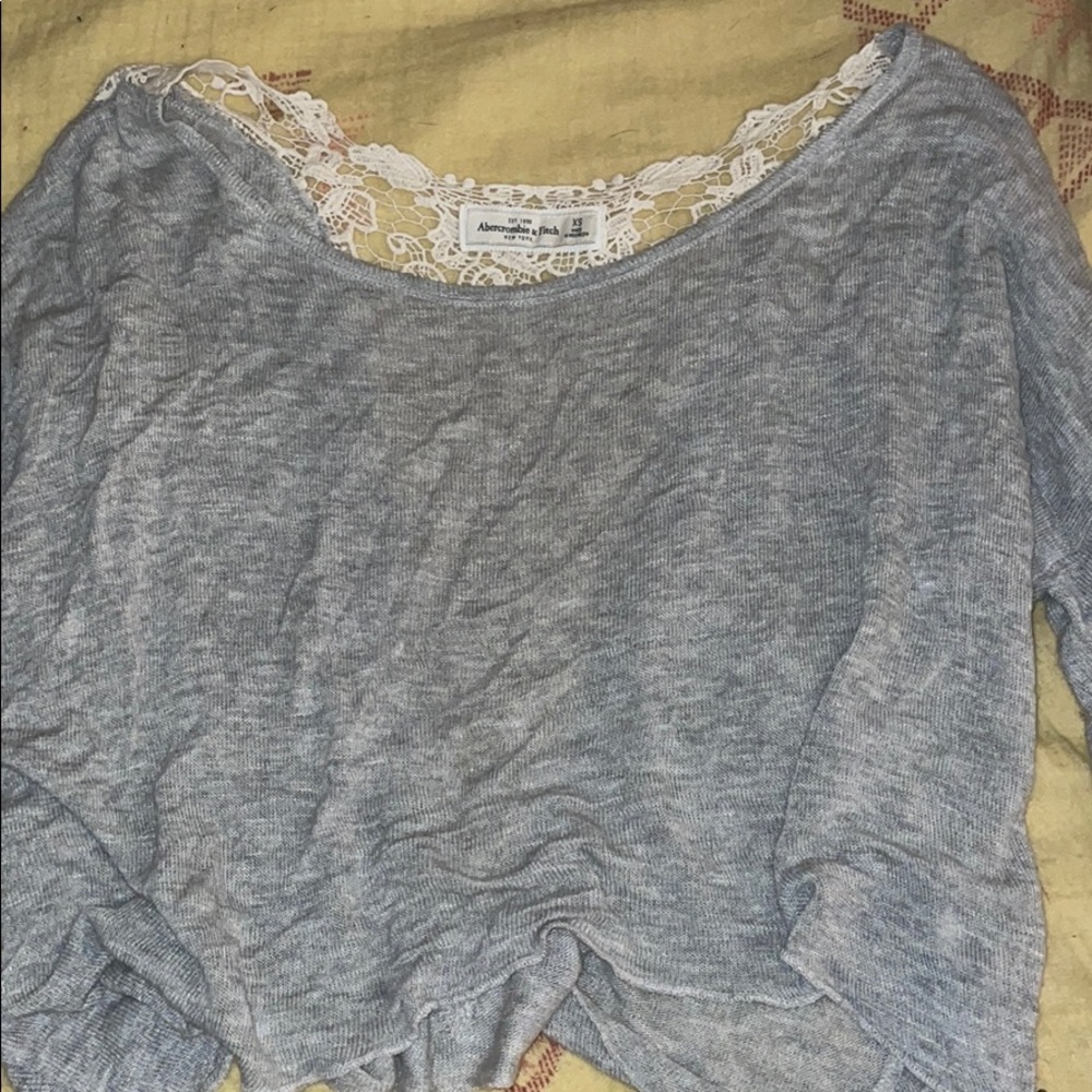 Super soft backless shirt